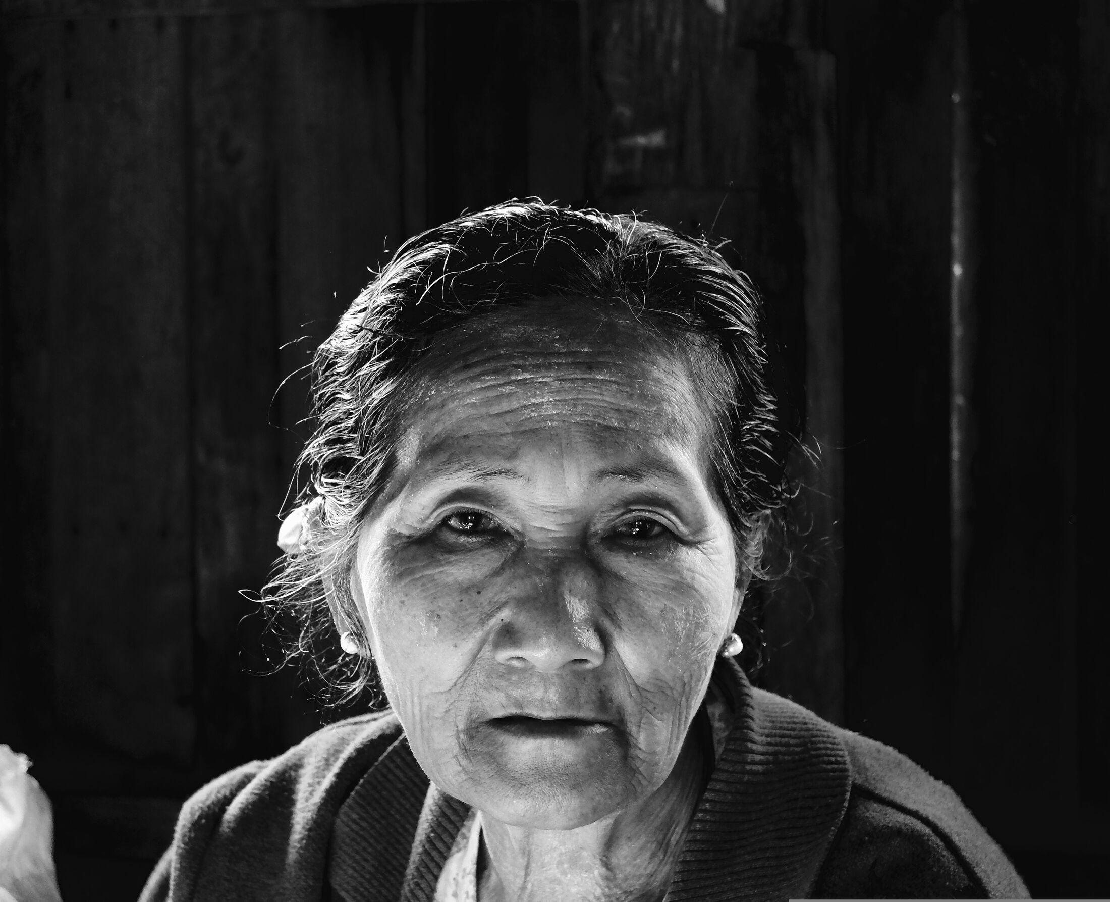 An elder's portrait